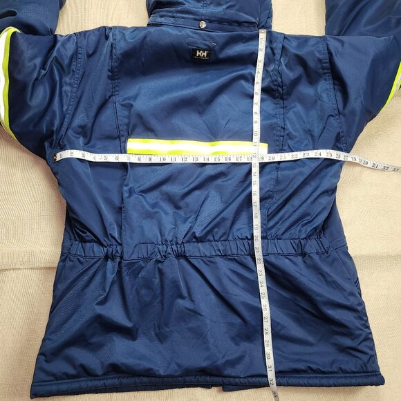 Helly Hansen Blue Sherpa Heavy Work Coat (3XL) - Picture 7 of 9